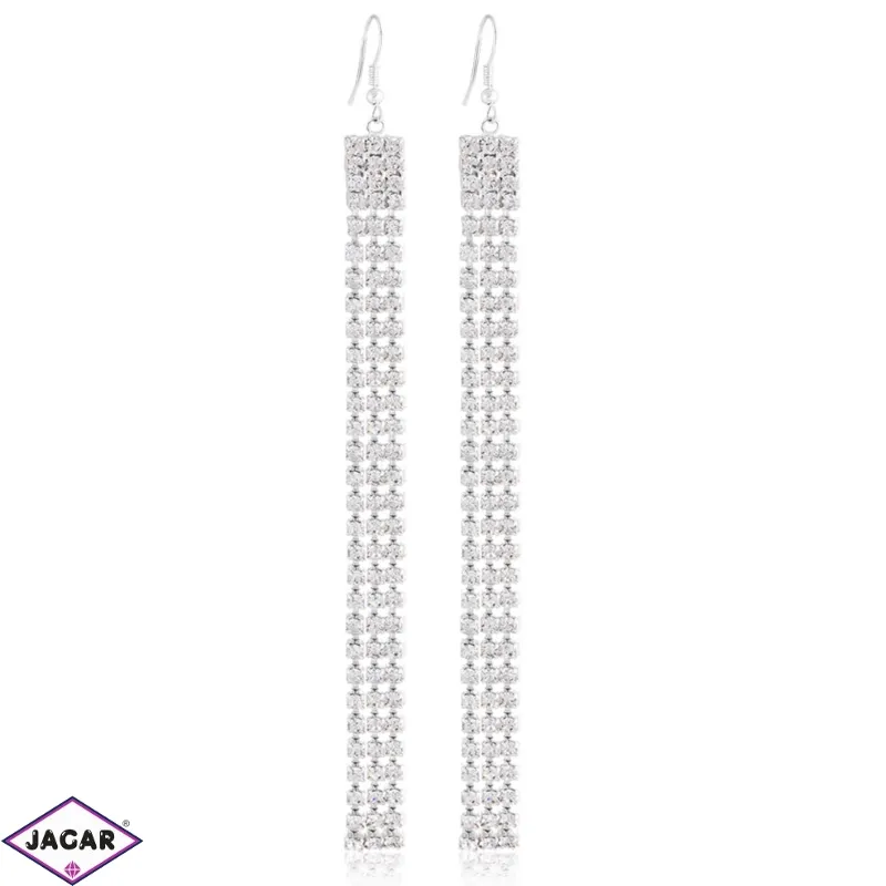 Kolczyki czeskie dżetowe 14cm - EA3982 Kolczyki czeskie dżetowe 14cm - EA3982