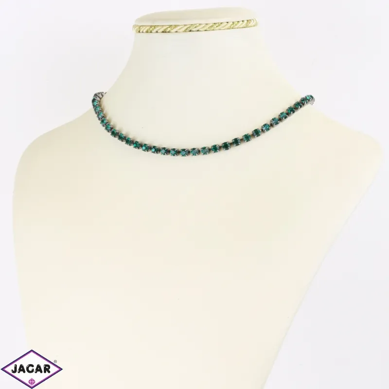 Naszyjnik choker dżety czeskie NA2476 Naszyjnik choker dżety czeskie NA2476