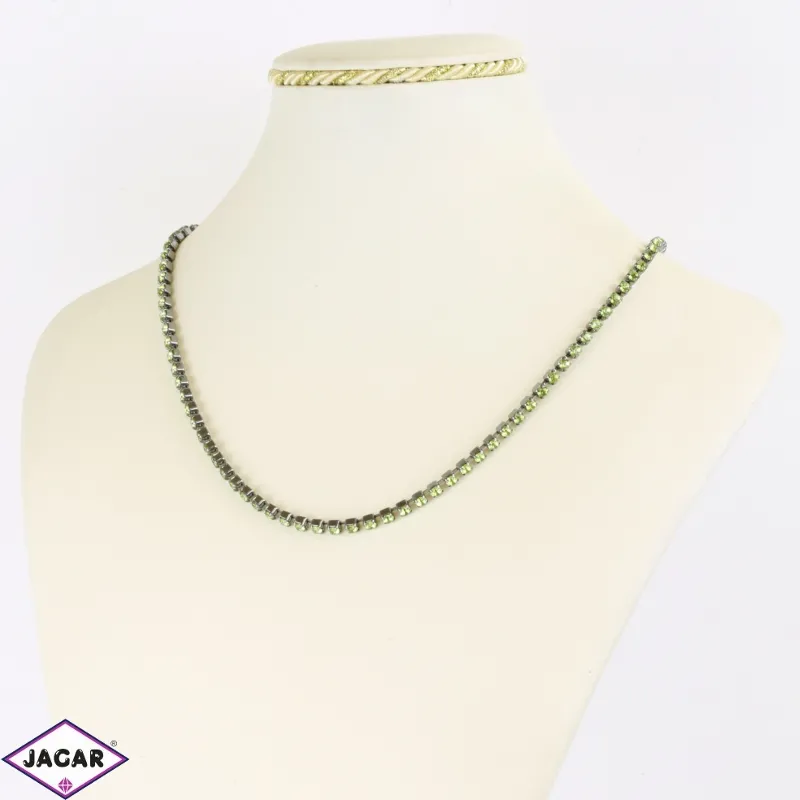 Naszyjnik choker dżety czeskie NA2480 Naszyjnik choker dżety czeskie NA2480