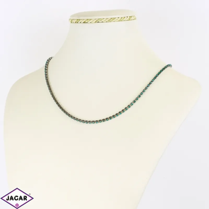 Naszyjnik choker dżety czeskie NA2483 Naszyjnik choker dżety czeskie NA2483