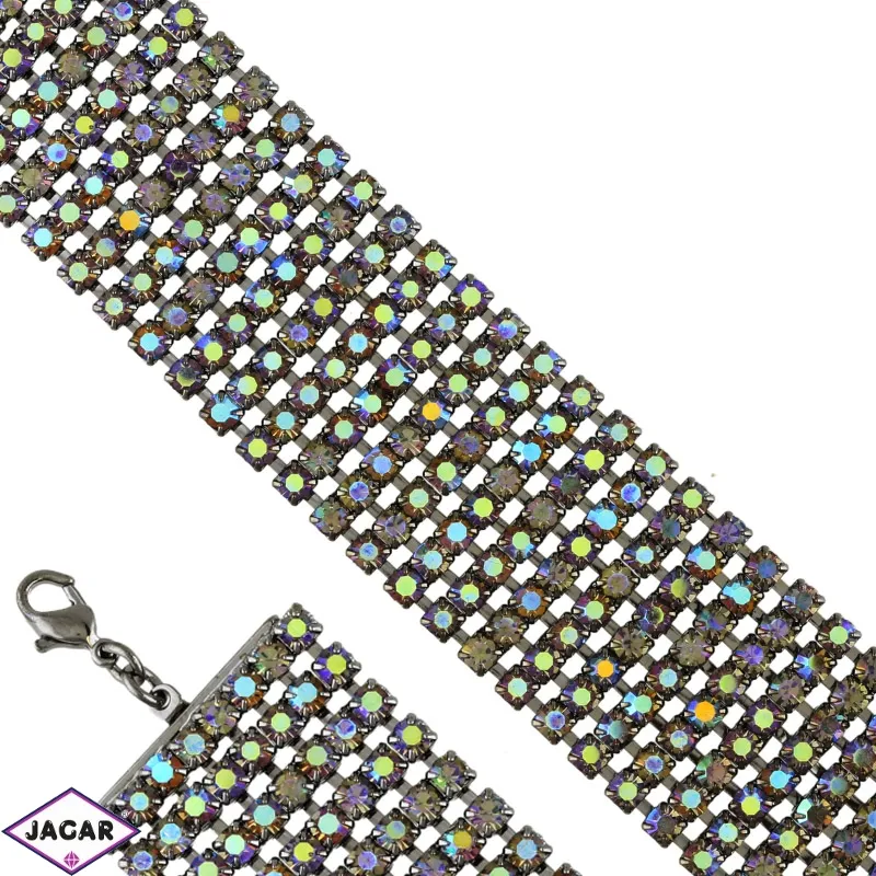 Bransoletka dżetowa czeska BRA3876 Bransoletka dżetowa czeska BRA3876