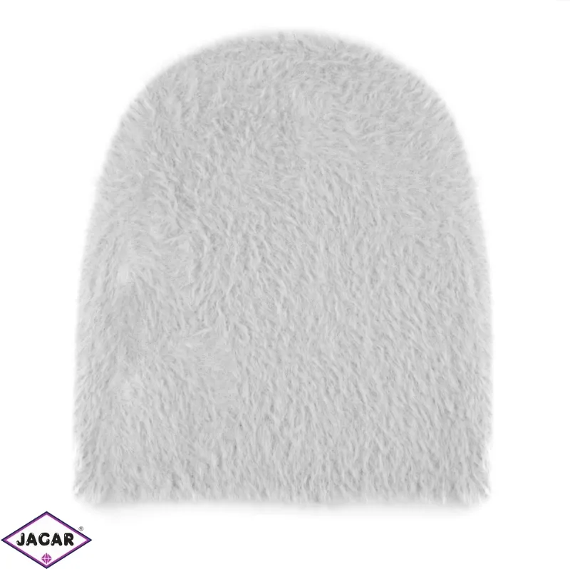 Czapka beanie alpaka szara CD526 Czapka beanie alpaka szara CD526