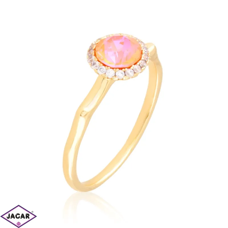Pierścionek crystal różowy Xuping PP3843 Pierścionek crystal różowy Xuping PP3843