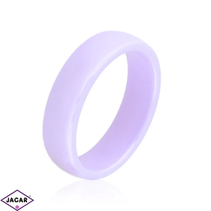 Obrączka ceramiczna fioletowa 6mm Xuping PP3892