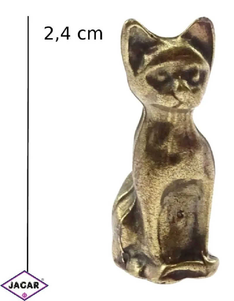 Figurka metalowa - kot - FR41