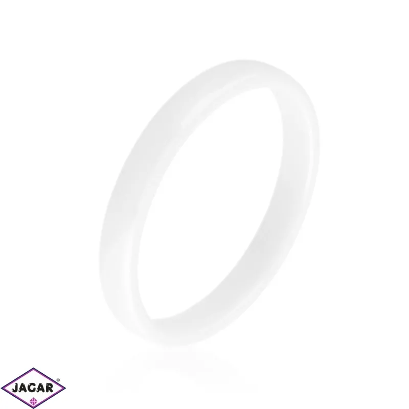 Obrączka ceramiczna biała 0,3cm Xuping PP3973 Obrączka ceramiczna biała 0,3cm Xuping PP3973