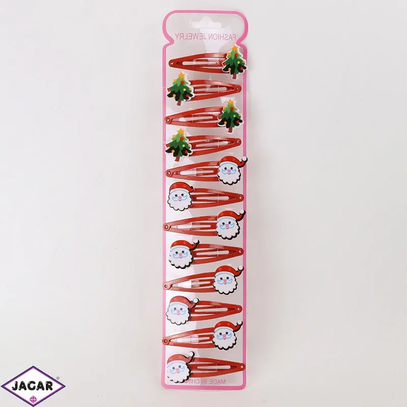 Spinki pyki świąteczne X-MAS 12szt/op OS1367 Spinki pyki świąteczne X-MAS 12szt/op OS1367