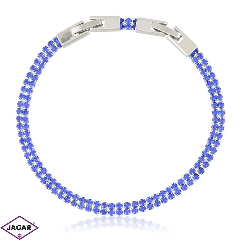 Bransoletka dwurzędowa blue Xuping BP11100 Bransoletka dwurzędowa blue Xuping BP11100