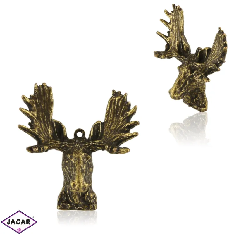 Figurka metalowa ŁOŚ 3szt/op FR303