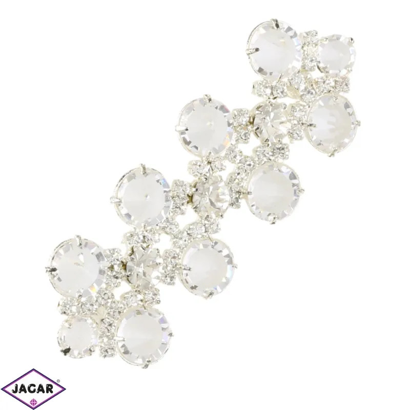Broszka czeskie kryształki 5,5cm BR975 Broszka czeskie kryształki 5,5cm BR975