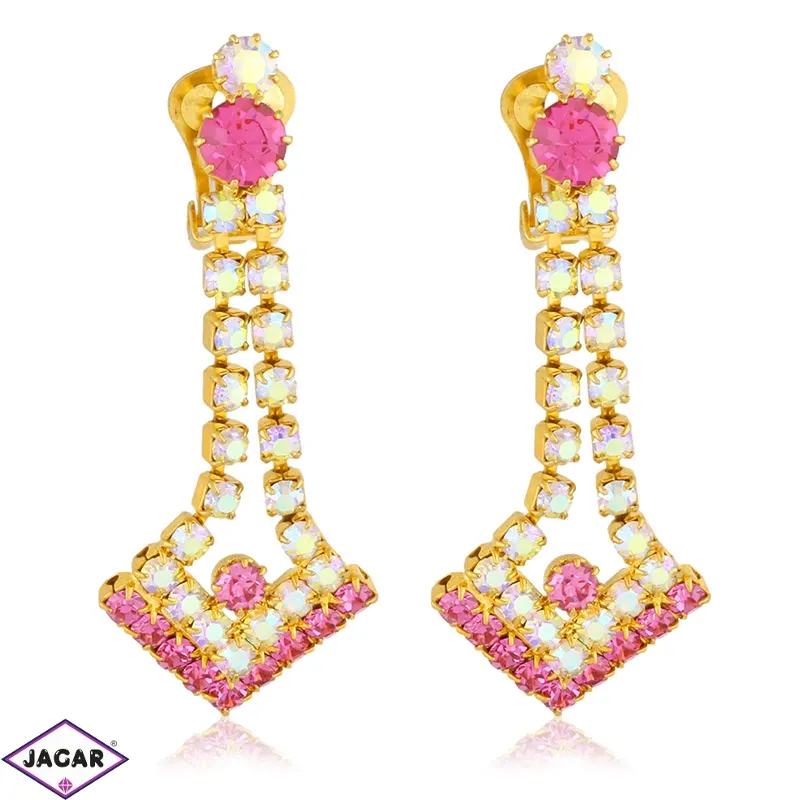 Klipsy czeskie dżety 6cm - EA4299 Klipsy czeskie dżety 6cm - EA4299