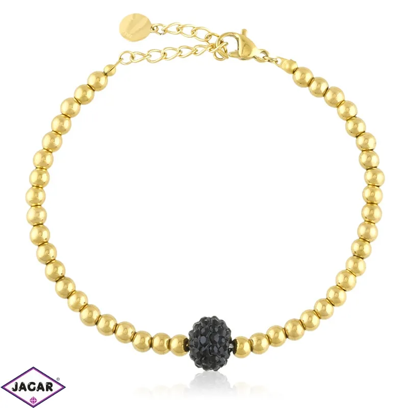 Bransoletka stalowa shamballa Moonriver BP11904 Bransoletka stalowa shamballa Moonriver BP11904