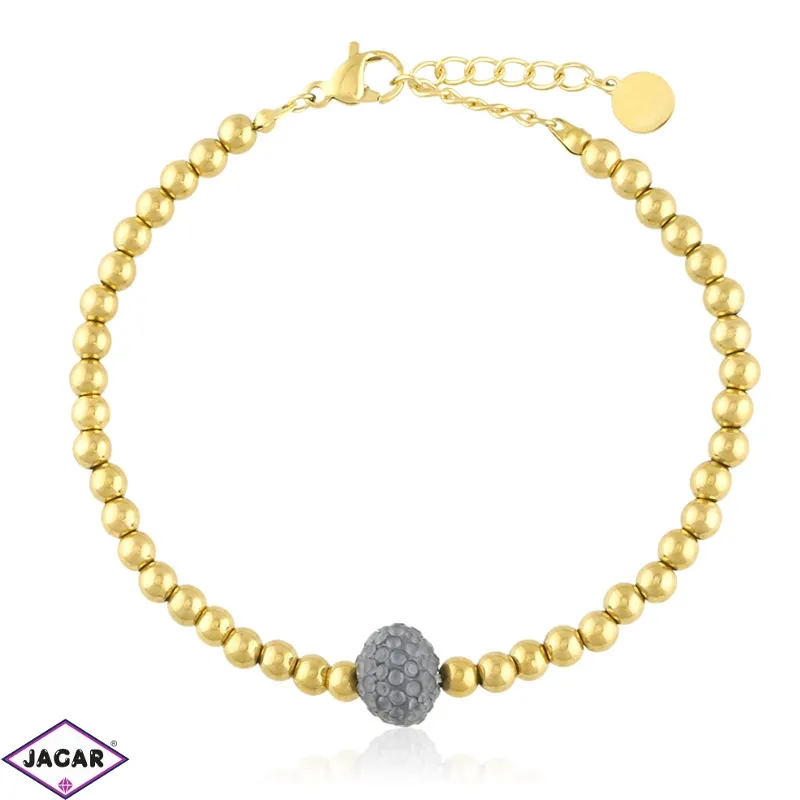 Bransoletka stalowa shamballa Moonriver BP11905 Bransoletka stalowa shamballa Moonriver BP11905