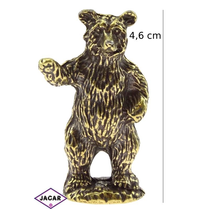 Figurka metalowa - niedźwiedź - FM3 Figurka metalowa - niedźwiedź - FM3