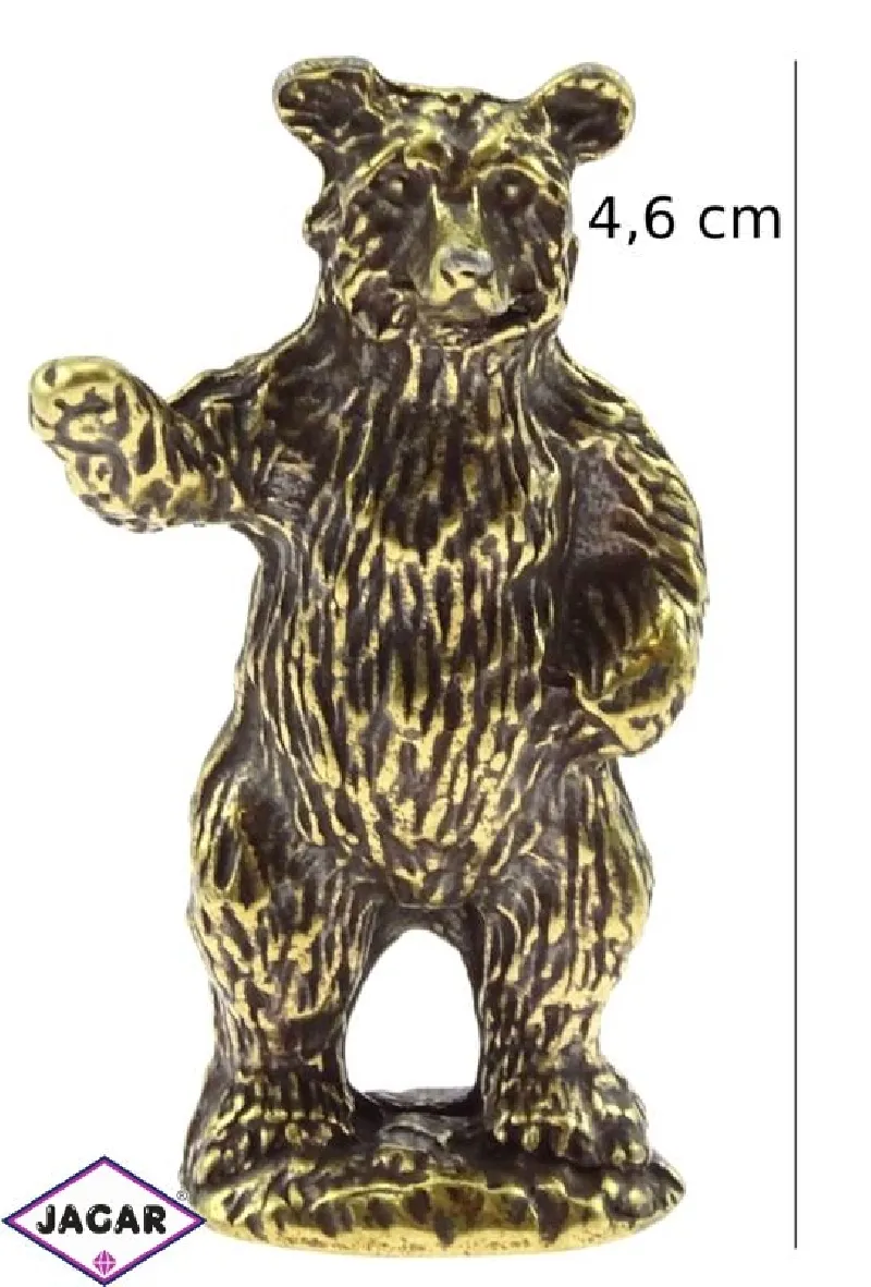 Figurka metalowa - niedźwiedź - FM3 Figurka metalowa - niedźwiedź - FM3