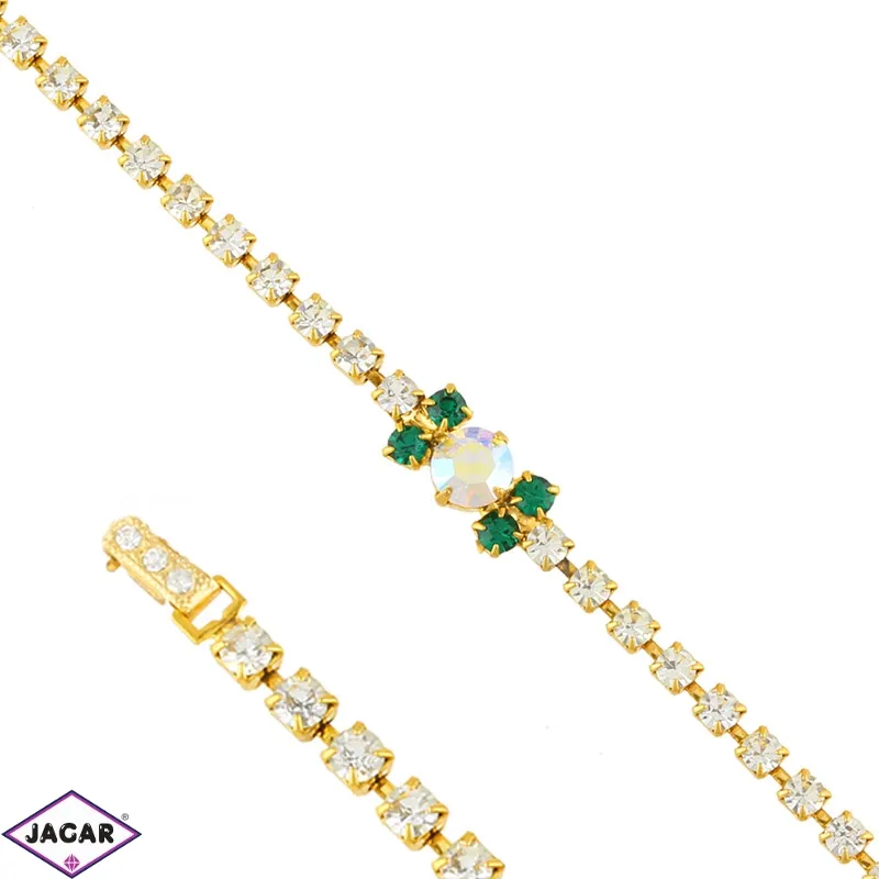 Bransoletka czeska z dżetami - BRA4115