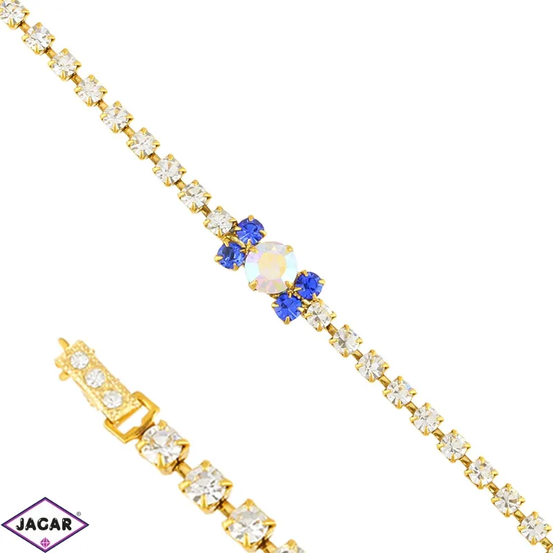 Bransoletka czeska z dżetami - BRA4119