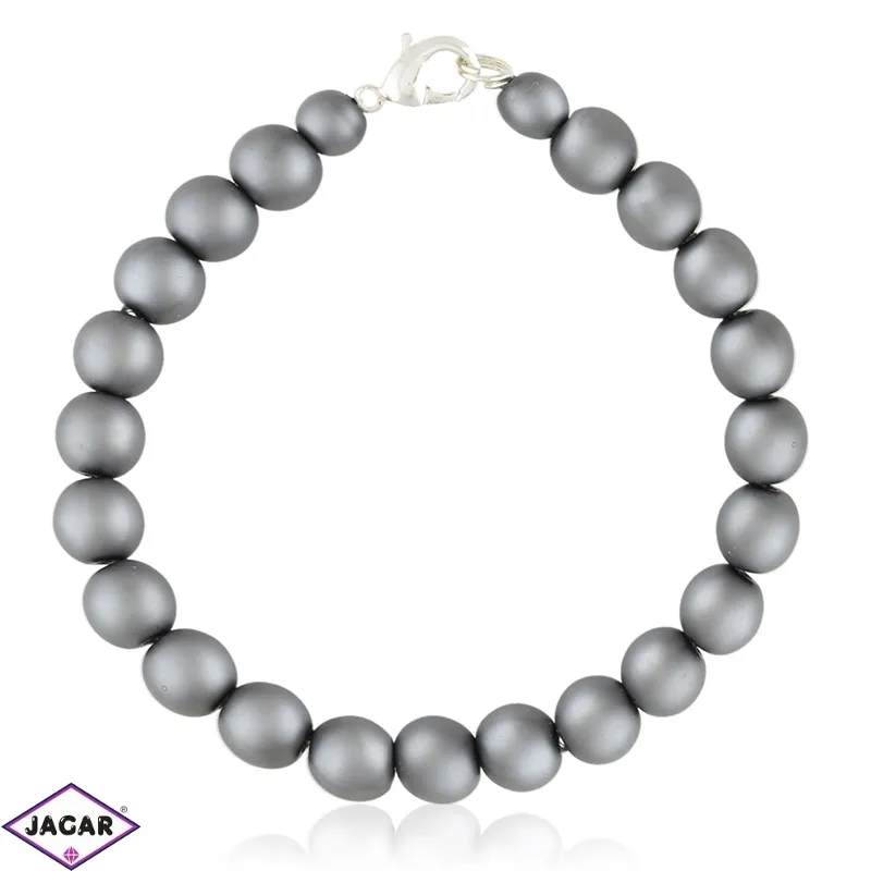 Bransoletka czeskie perły mat - BRA4138