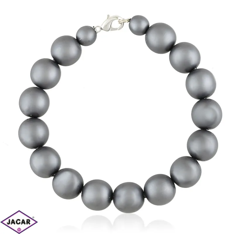 Bransoletka czeskie perły mat - BRA4139