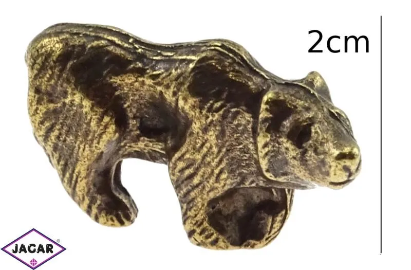 Figurka metalowa - niedźwiedź - FM6 Figurka metalowa - niedźwiedź - FM6
