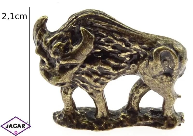 Figurka metalowa - żubr - FR69 Figurka metalowa - żubr - FR69