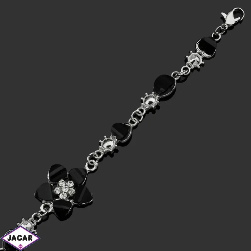 Bransoletka z kryształami -dł:21cm BRA556 Bransoletka z kryształami -dł:21cm BRA556
