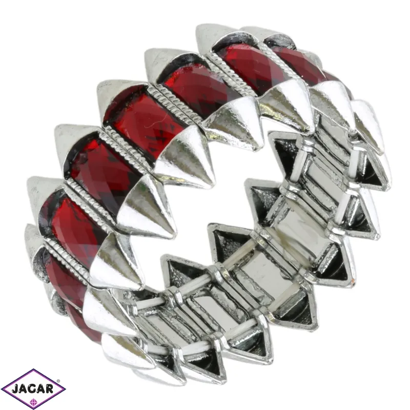Bransoletka metalowa na gumce BRA4228 Bransoletka metalowa na gumce BRA4228