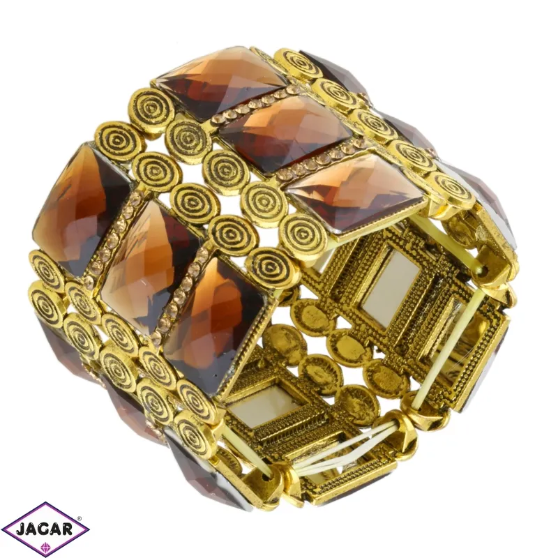 Bransoletka metalowa na gumce BRA4232 Bransoletka metalowa na gumce BRA4232