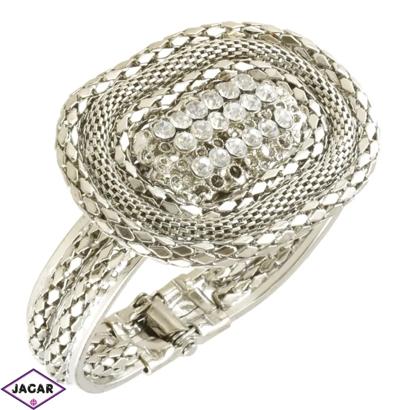 Bransoletka metalowa sztywna BRA4237 Bransoletka metalowa sztywna BRA4237