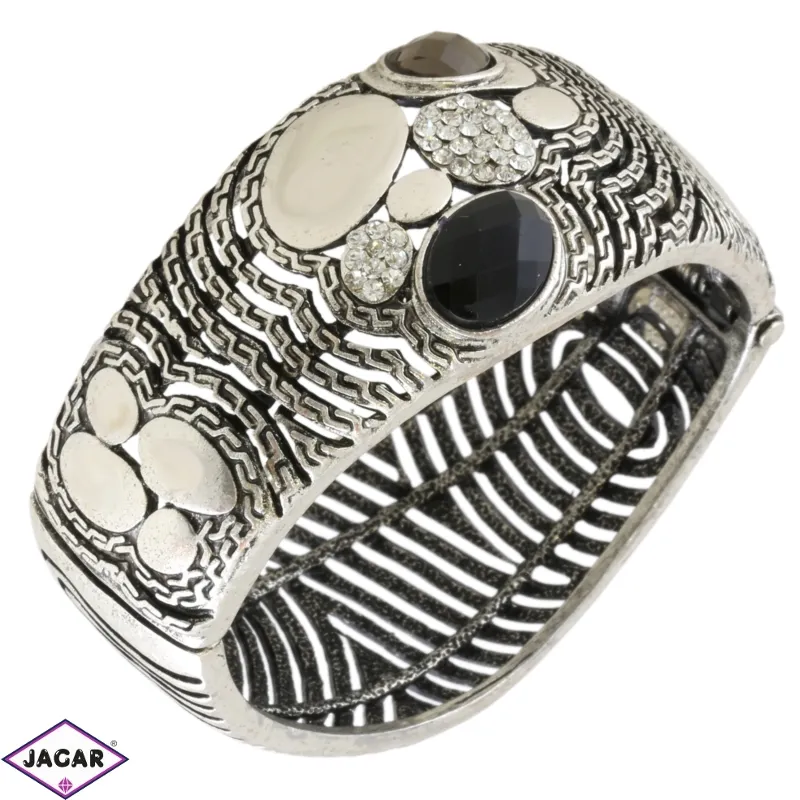 Bransoletka metalowa sztywna BRA4319 Bransoletka metalowa sztywna BRA4319