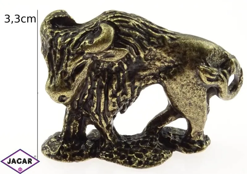 Figurka metalowa - żubr - FR72 Figurka metalowa - żubr - FR72