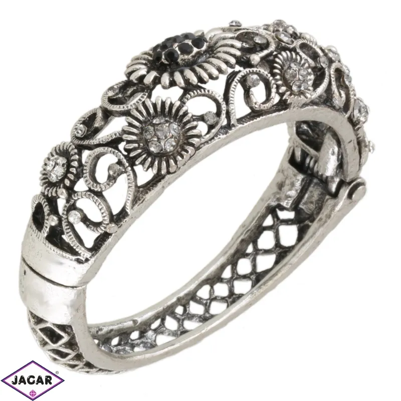 Bransoletka metalowa sztywna BRA4366 Bransoletka metalowa sztywna BRA4366