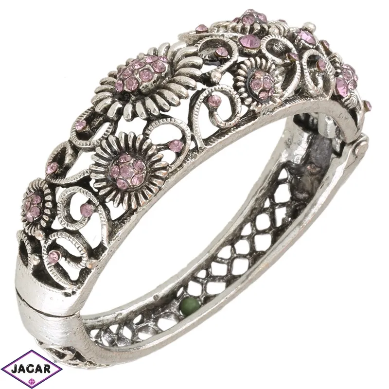 Bransoletka metalowa sztywna BRA4367 Bransoletka metalowa sztywna BRA4367
