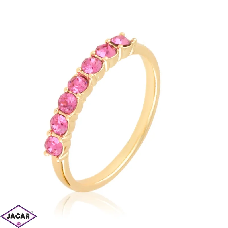 Pierścionek z kryształkami pink Xuping PP4355 Pierścionek z kryształkami pink Xuping PP4355