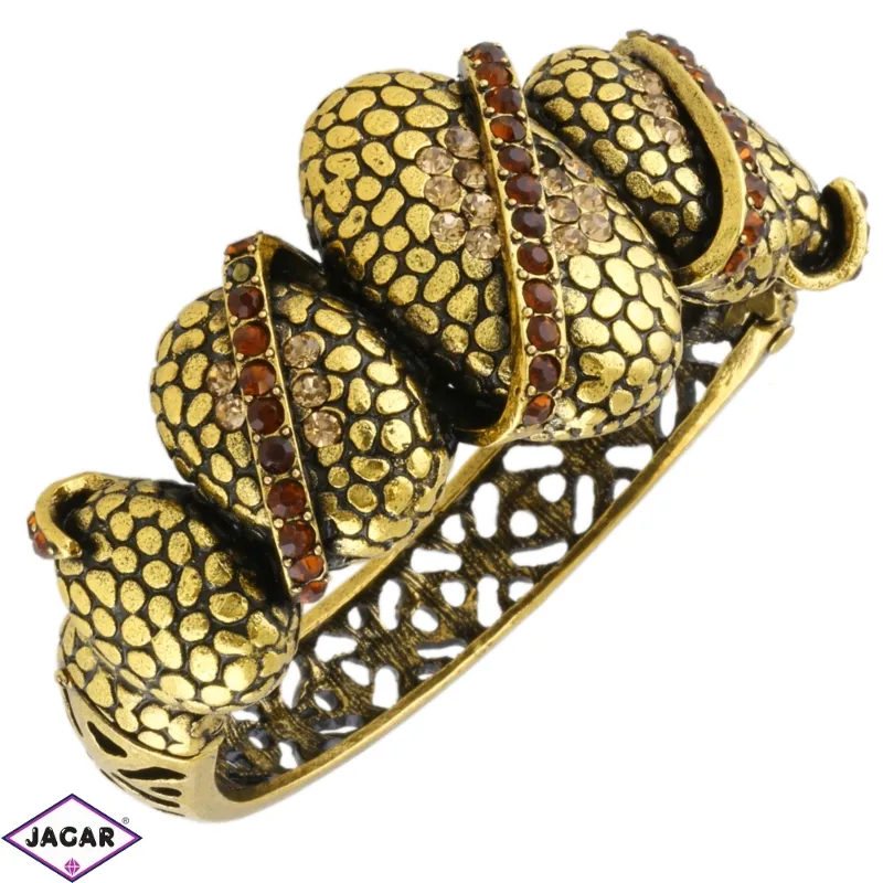 Bransoletka metalowa sztywna BRA4436 Bransoletka metalowa sztywna BRA4436