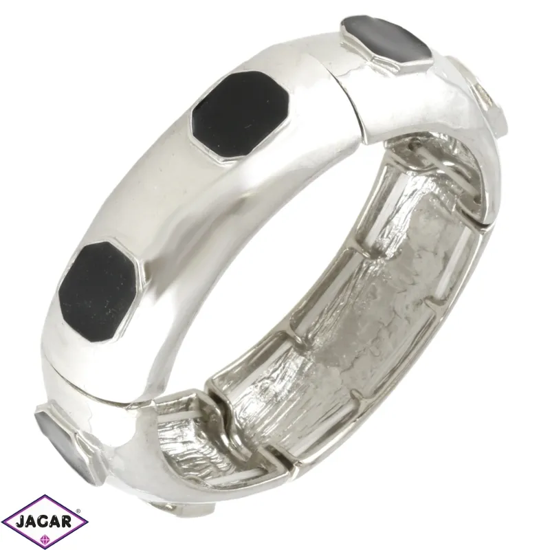 Bransoletka metalowa na gumce BRA4440 Bransoletka metalowa na gumce BRA4440