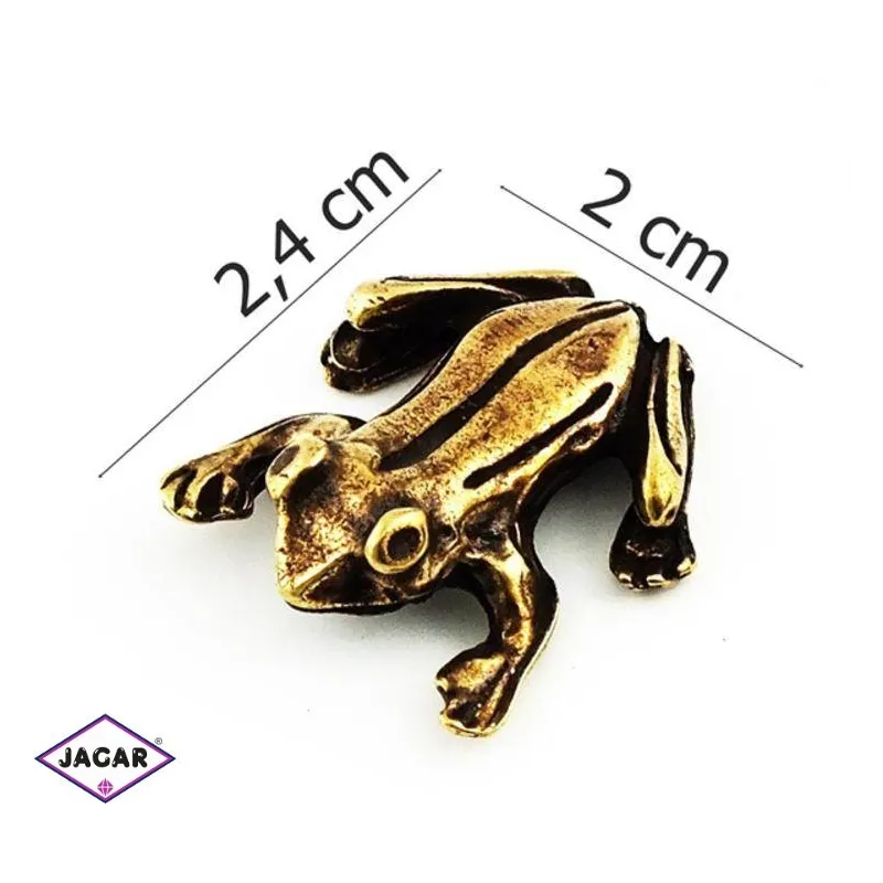 Figurka metalowa - żabka - FZ19 Figurka metalowa - żabka - FZ19