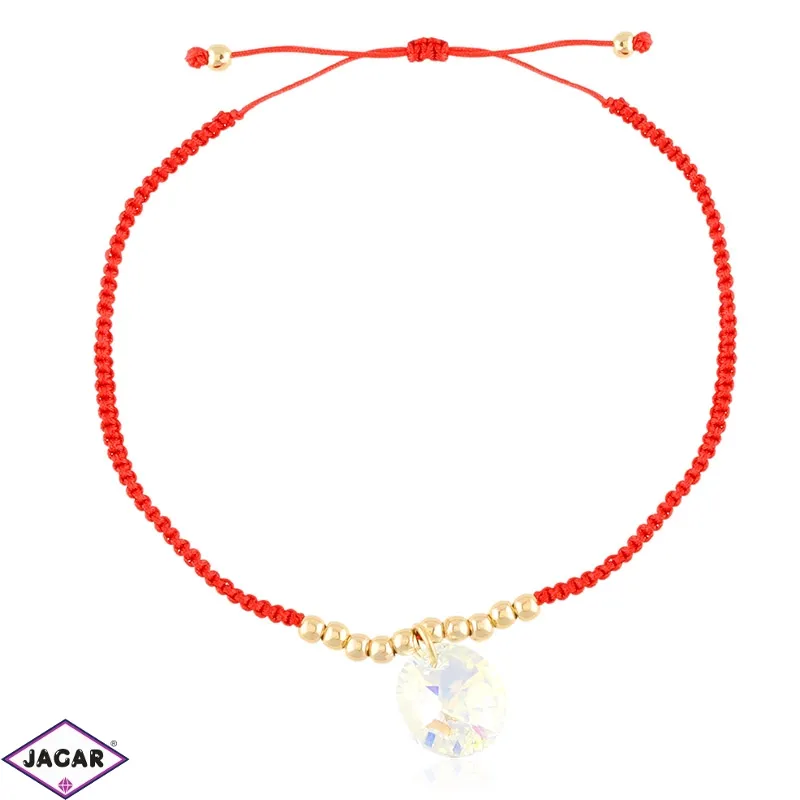 Bransoletka czerwony sznurek Xuping BP12842 Bransoletka czerwony sznurek Xuping BP12842