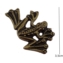 Figurka metalowa - żabka na monetę - 20sz/op FR118
