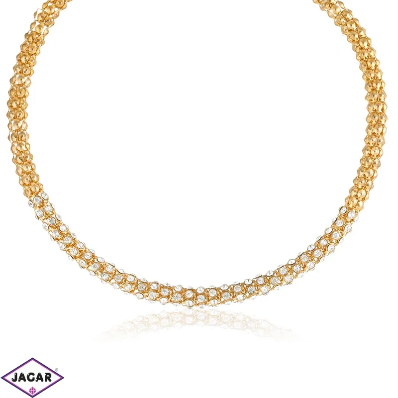 Naszyjnik choker z kryształkami NA2793 Naszyjnik choker z kryształkami NA2793