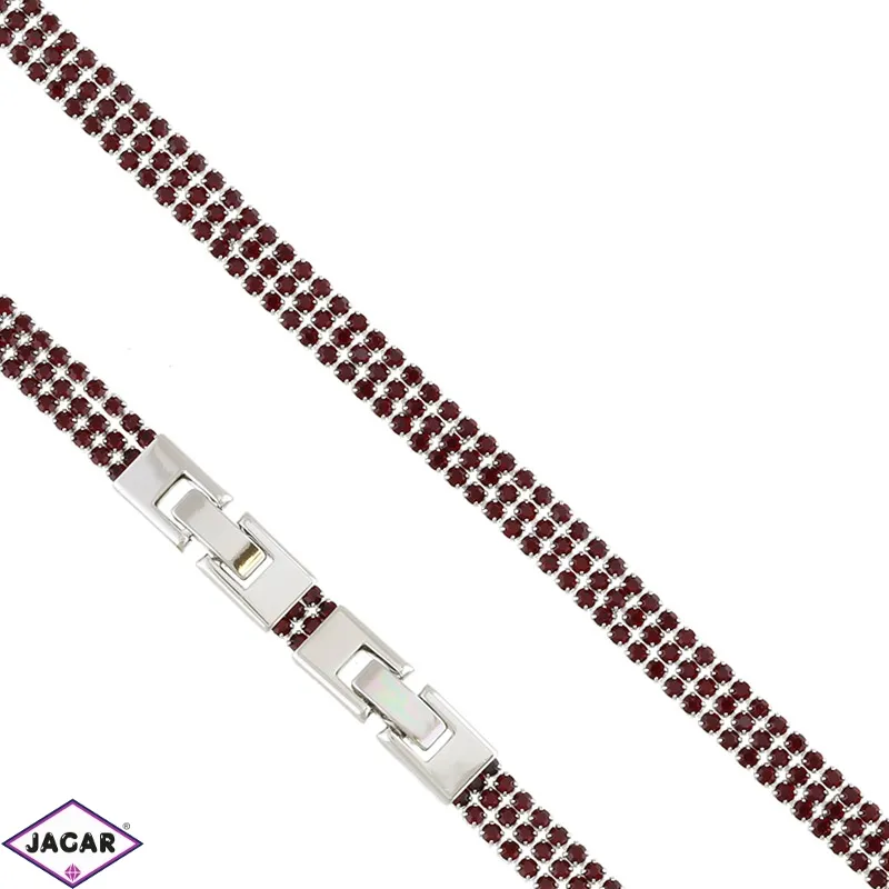 Bransoletka dżetowa bordo Xuping BP13333 Bransoletka dżetowa bordo Xuping BP13333