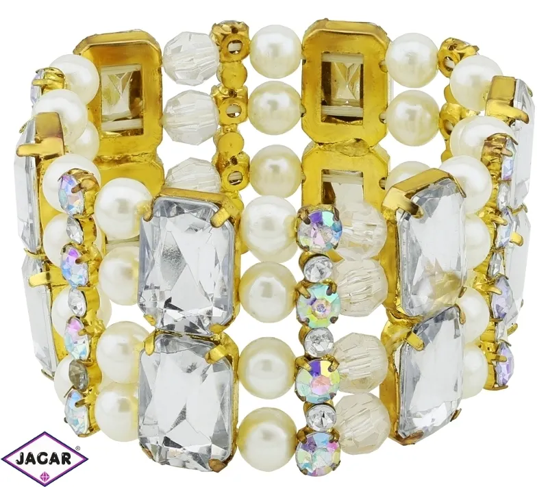 Bransoletka z kryształami - BRA564 Bransoletka z kryształami - BRA564
