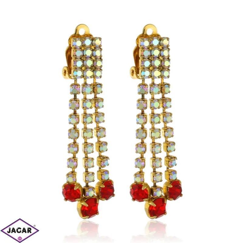 Modne klipsy - 4cm - EA609 Modne klipsy - 4cm - EA609