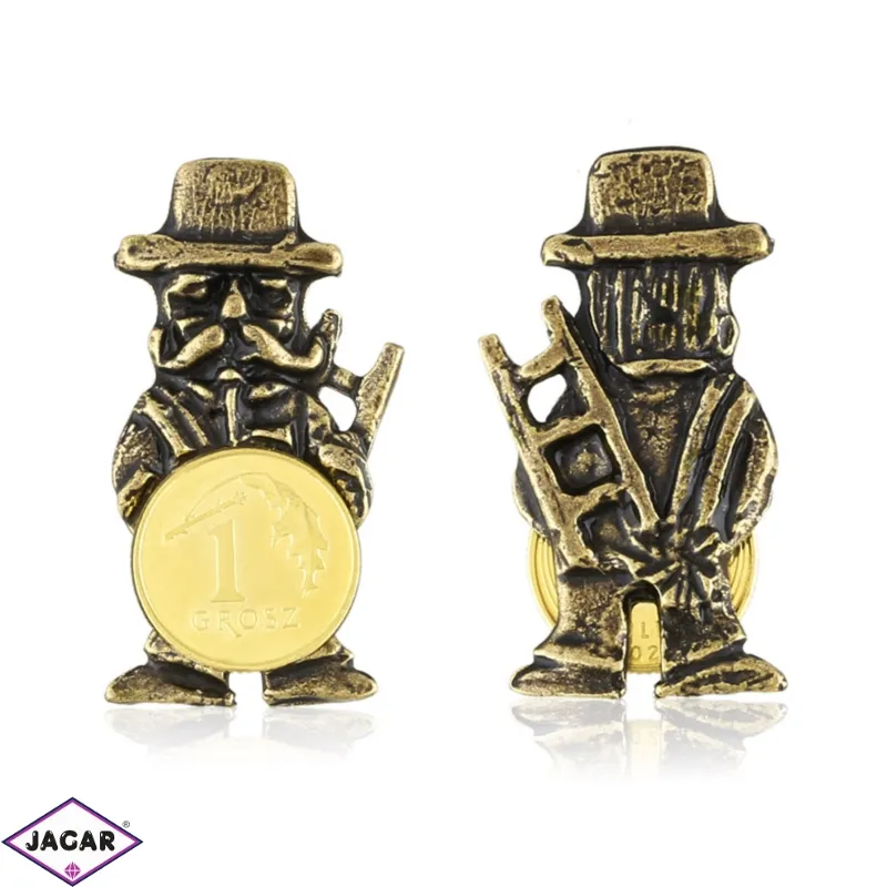 Figurka metalowa KOMINIARZ Z GROSZEM 10szt/opFR329 Figurka metalowa KOMINIARZ Z GROSZEM 10szt/opFR329